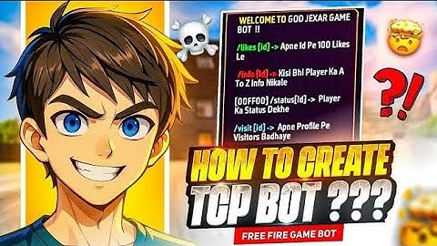 How to make ff tcp bot in game with tarmax setup 🤔👌🏼