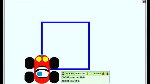 Etoys programming: Build a car and make it move on the road. #KEFL #Etoys