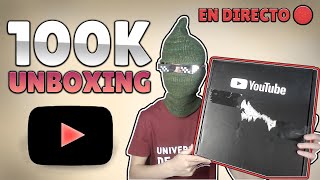 🔴 Unboxing 100K - Youtube Play Button - Ciroxp