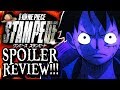 One Piece Stampede SPOILER REVIEW!!!