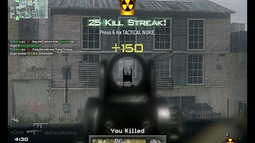 Call of Duty: Modern Warfare 2: TDM Tactical Nuke in Underpass