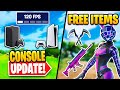 How to Get 120FPS On Console | New FREE Cosmetics (Reboot a Friend)