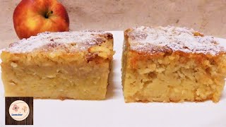 Günstig und schnell: Saftiger Apfelkuchen aus Rührteig!Juicy apple pie made from sponge mixture