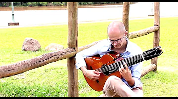 Diego Salvetti - Aquarela " (Toquinho) eight strings flamenco guitar