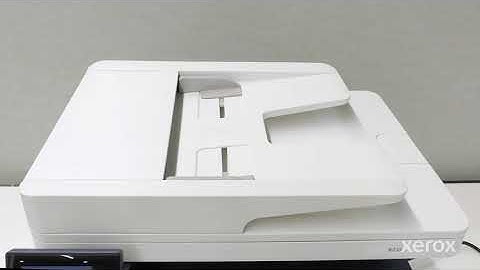 Xerox® C235/B225/B235 MFPs: Quick Scan to MS Desktop Using Scan and Print Experience