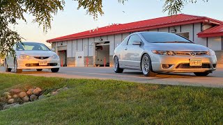 FBO No Tune RSX Type-S vs FBO 91 Tuned 8th Gen Civic Si