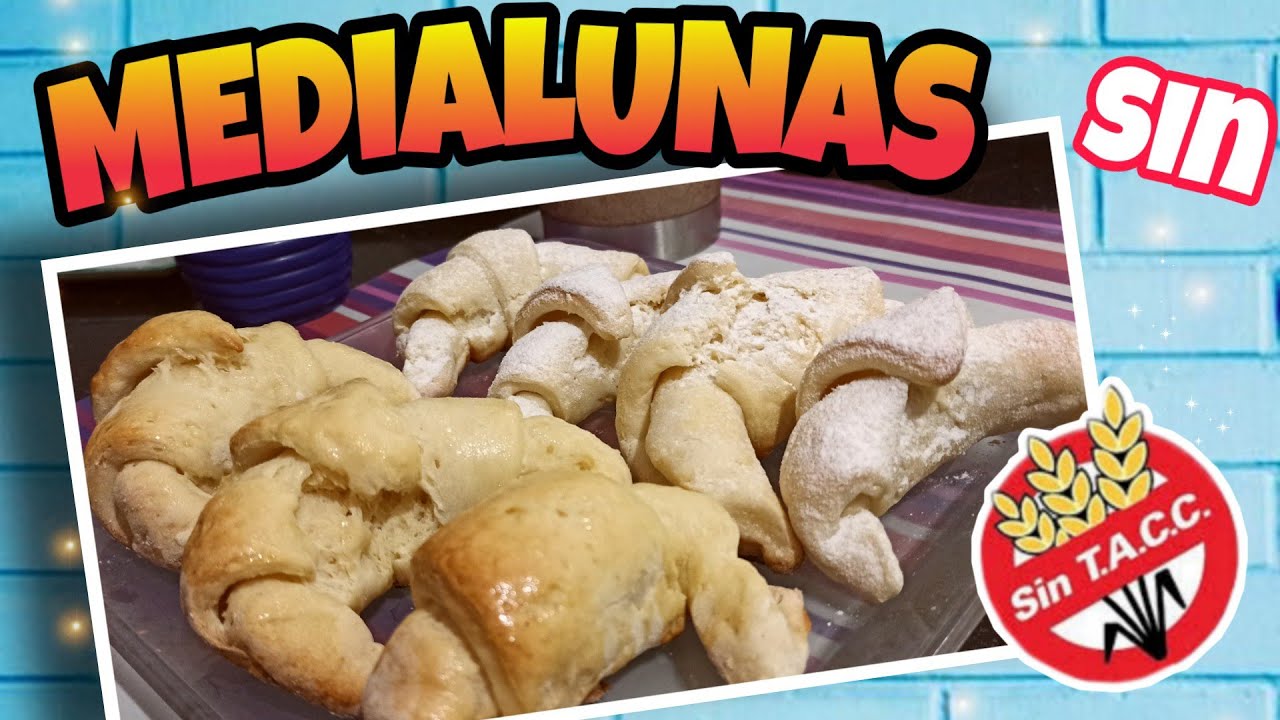 MEDIALUNAS sin TACC / sin gluten/ para celíacos