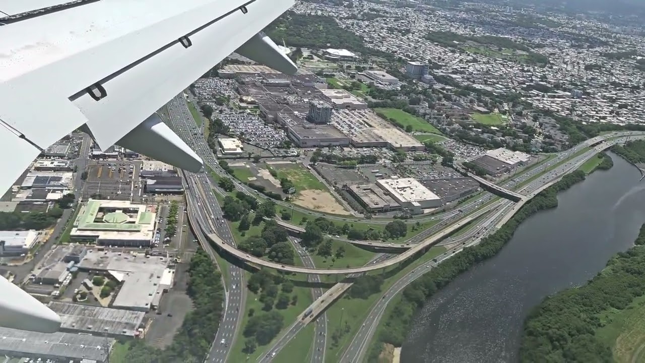 Landing in San Juan Puerto Rico 3.10.2025