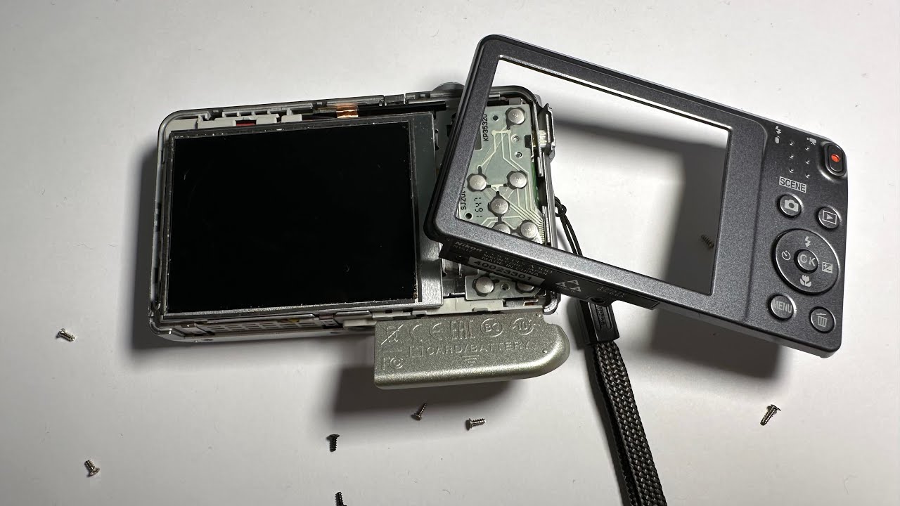 Nikon Coolpix A300 Buttons not working fix - YouTube