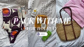 PACK WITH ME FOR CORFU, GREECE | GIRLS' HOLIDAY 🌴