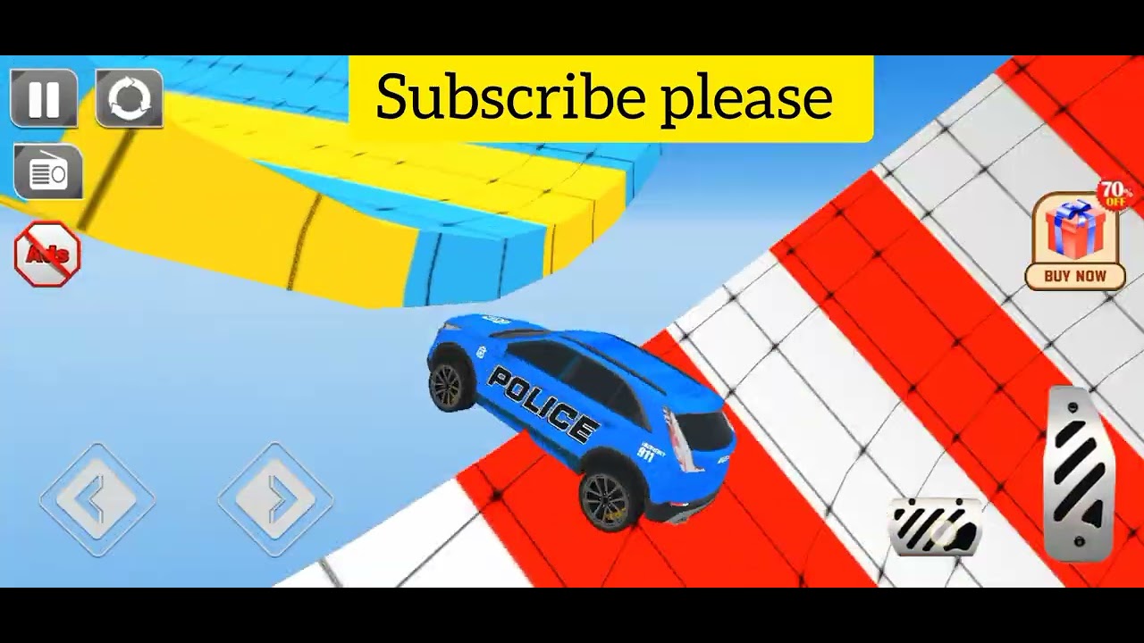 Ramp Race 🏎️💪 #Ramprace #Carrace #Cardrivegame #Gariwalacartoon