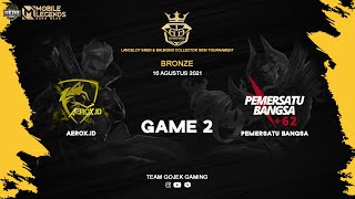 Aerox Id Vs Pemersatu Bangsa Game 2 Bronze Lancelot Balmond Tournament - Ch Team Gojek Gaming