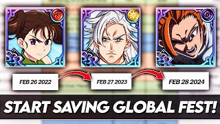 GLOBAL ANNIVERSARY IS COMING SOON WHY YOU WANT TO START SAVING GEMS (7DS Info) 7DS Grand Cross