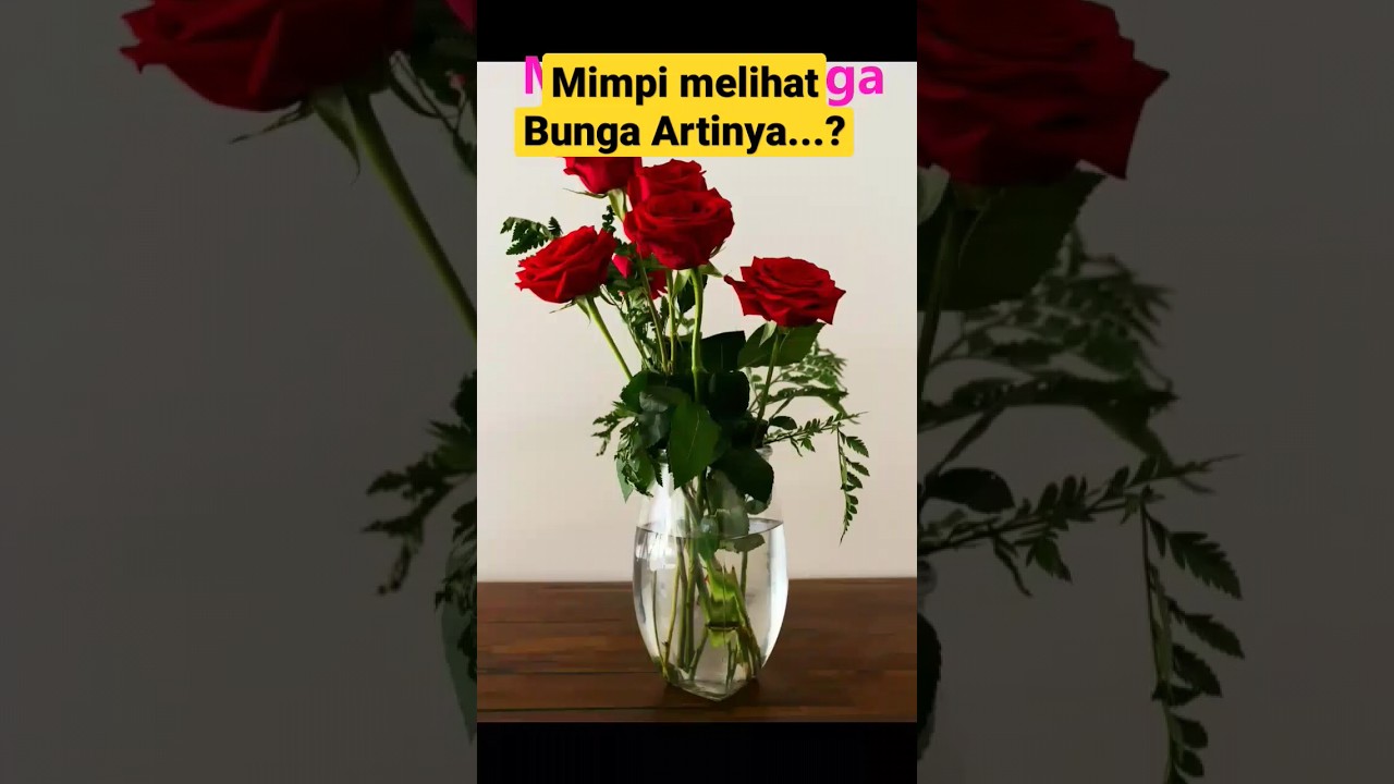 MIMPI MELIHAT BUNGA | ARTINYA | 
