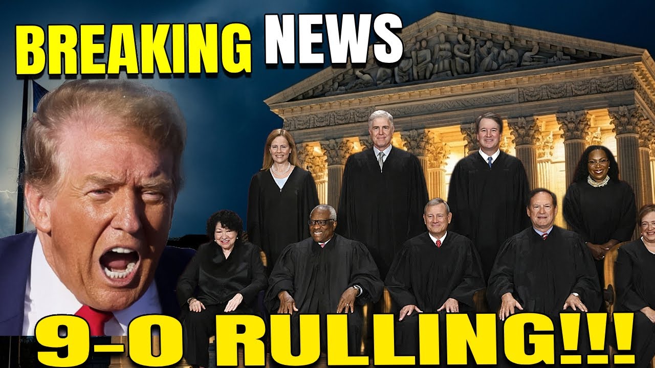 Supreme Court Issues 9-0 Unanimous Decision With Major Nationwide & Constitutional Implications!