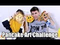 Pancake art challenge hermanos jaso