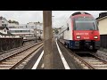 Bahnverkehr in Bäch SZ (23.10.2024)