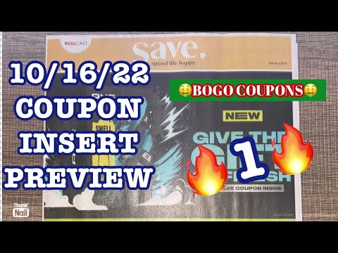What coupons are we getting? 10/16/22 Coupon Insert Preview