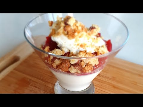 Panna Cotta with Rhubarb Compote - Episode 8