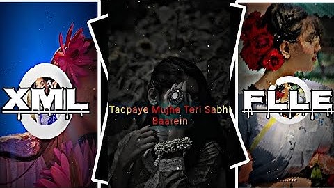 #Zara​ Zara x bangla song🥀💔xml file bangla song 🔰XML file Hindi song🔰XML file alight motion🔰XML file