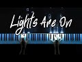 Tom Rosenthal - Lights Are On (Piano Tutorial) - Cover