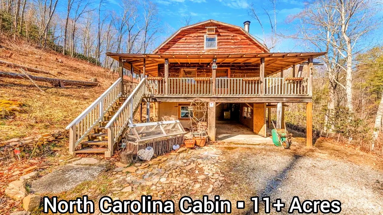 North Carolina Cheap Houses For Sale | $249k | 11+ Acres | Old House Life Channel