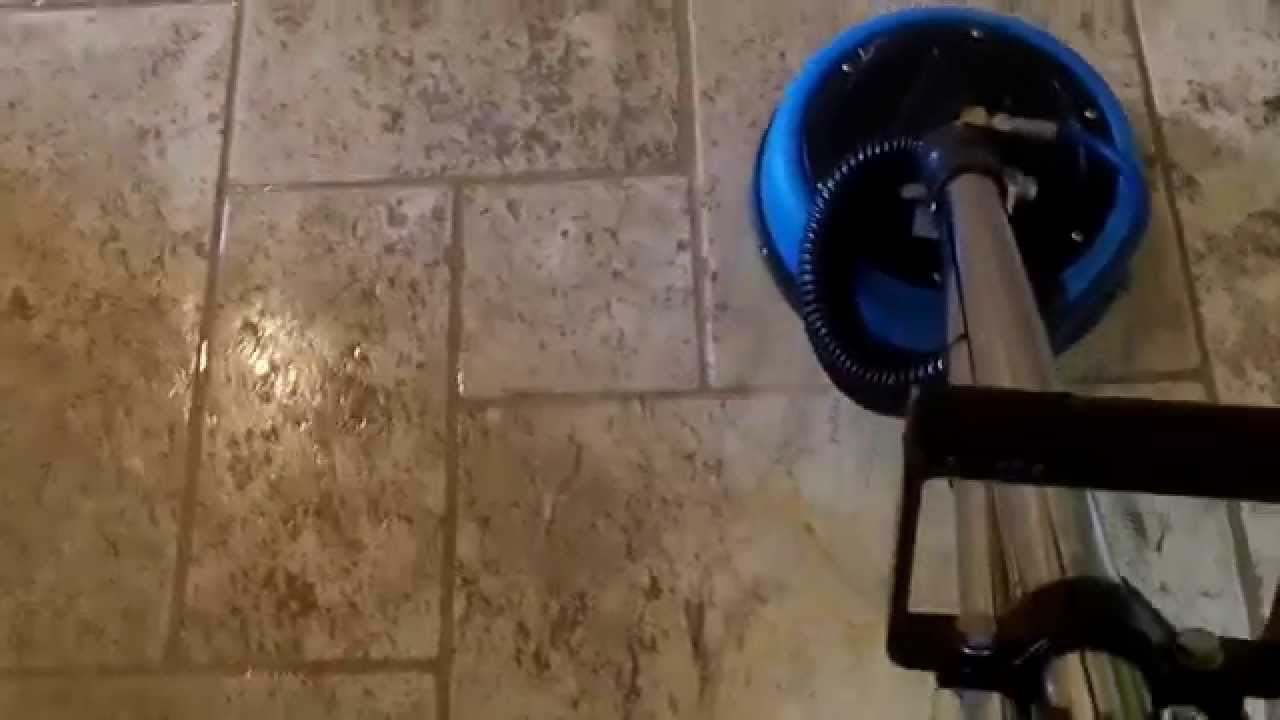 Travertine Tile Cleaning - Austin, TX - Gold Standard Floor Care