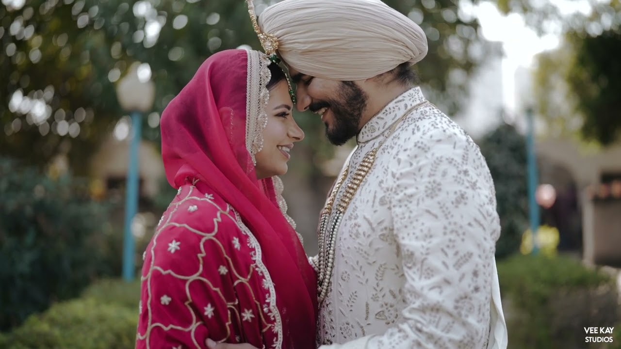 HARSHJOT KAUR WEDS  TARANJOT SINGH # 2025 # SOULMATES # SAME DAY # VEE KAY STUDIO