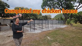 Journey to my retirement. Chicken house completed. Part 3