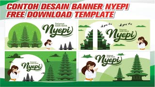10 CONTOH TEMPLATE DESAIN HARI RAYA NYEPI