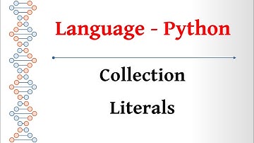Language Tamil - Python - Collection Literals