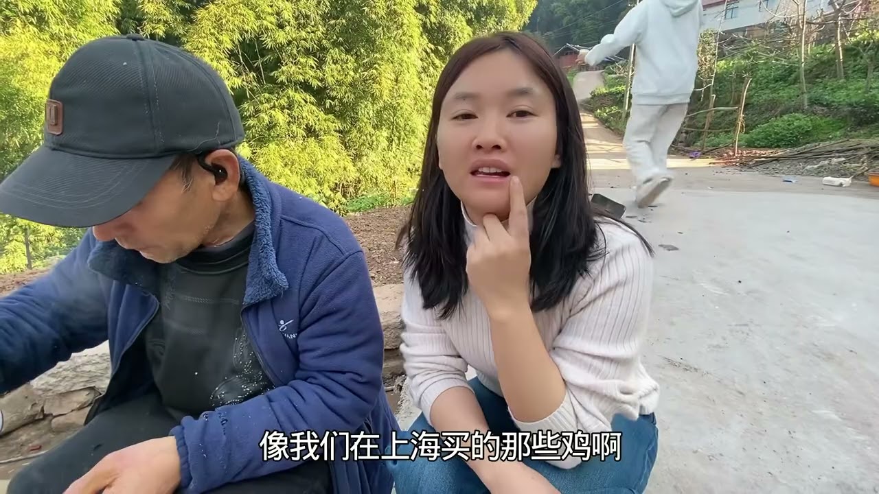 高山农村养了2年半的老鹅，老丈人立马抓1只，带去上海吃