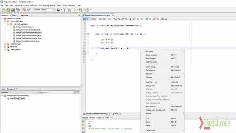 Jenis Operator di Java - Operator Pembanding