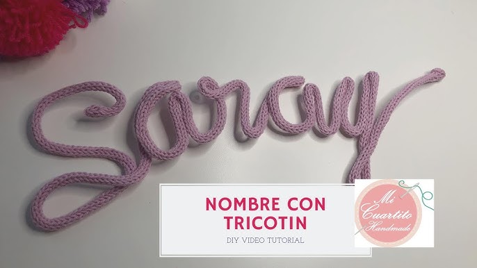 Tutorial TRICOTÍN: Parte #1 Aprendiendo a TRICOTAR. Paso a paso [CROCHET  FÁCIL] en español. 