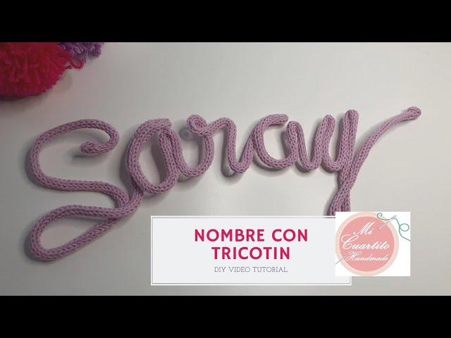 Tricotín para hacer cordones. Cordonería francesa