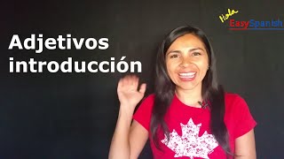 Learn Spanish, Introduction to Adjectives