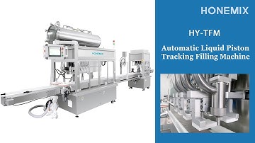 Automatic 4 heads tracking filling machine