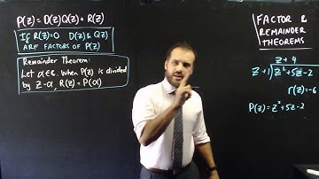 Factor & Remainder Theorems: Proof and Application