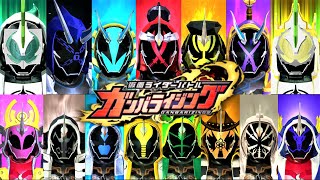 【まとめ】仮面ライダーゴースト 15偉人魂バースト技集【ガンバライジング】