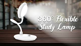 Pick Ur Needs Sunaze Study table lamp or Desk Light, 3 Shades Touch Control with Lithium Battery screenshot 4