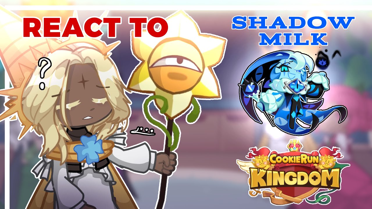 Ancients react to SHADOW MILK COOKIE  // Crk // Cookie run kingdom // gacha react