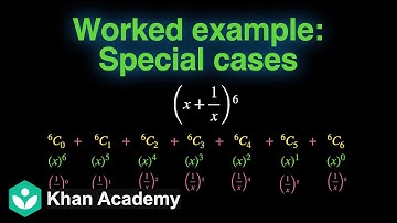 Worked example (special cases) (Hinglish) | Binomial Theorem | Grade 11 | Math | Khan Academy