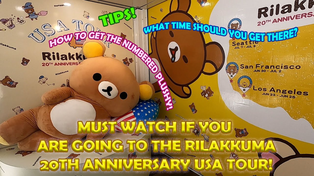 Usa Rilakkuma How I scored the numbered Rilakkuma plush at the SF RILAKKUMA 20th ...