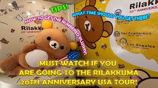 How I scored the numbered Rilakkuma plush at the SF RILAKKUMA 20th ANNIVERSARY USA TOUR