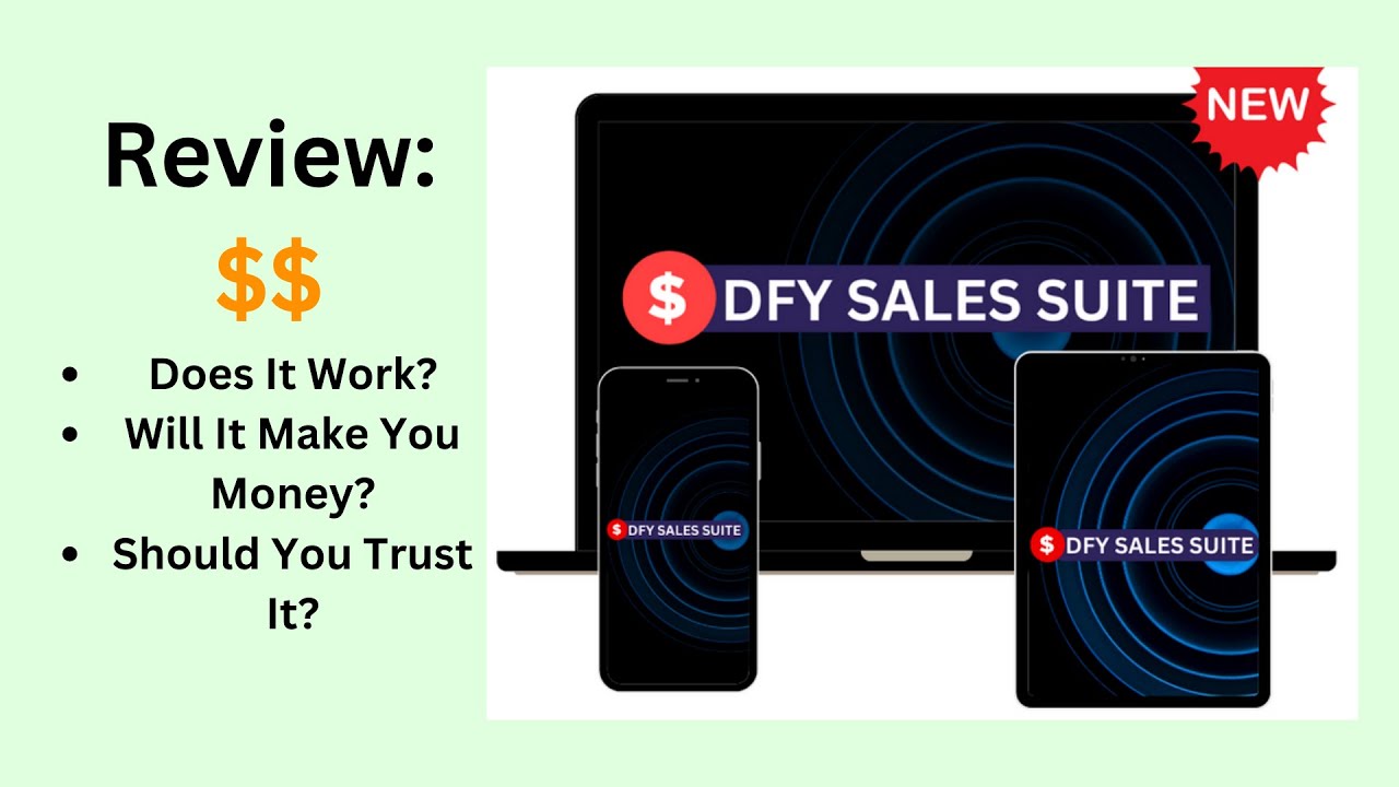 DFY Sales Suite Review (Saviour Erim): Is It Just a Scam?