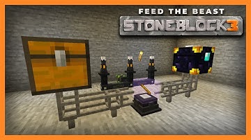 FTB Stoneblock 3  | Automating Powah With Pretty Pipes & Furnators! | E07 | 1.18.2 Modpack