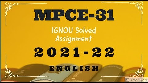 IGNOU MPCE-31 SOLVED ASSIGNMENT 2021-22 Organisational Behaviour IGNOU SOLVED ASSIGNMENT