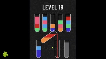 Water Sort Puzzle - Level 19 | Color Puzzle Game Solution