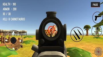 Dinosaur Hunter Dino City - Android ios Gameplay HD - Dinosaur Planet Gaming #13