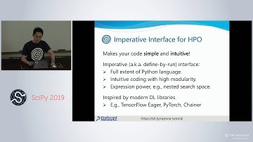 Optuna: A Define by Run Hyperparameter Optimization Framework | SciPy 2019 |
